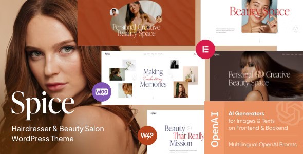 Spice v1.1 – Beauty & Hair Salon WordPress Theme