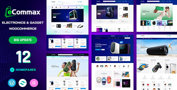 Ecommax v1.1.2 – Electronics & Gadget WooCommerce WordPress Theme