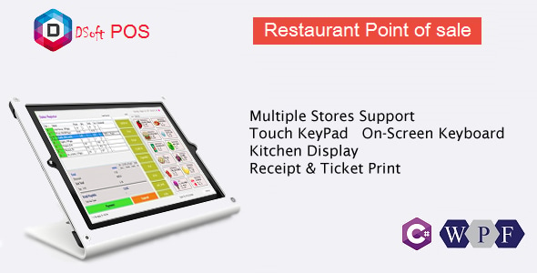 Rest POS v3.2.2 – Restaurant Point of Sale WPF Application