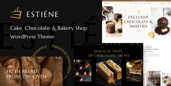 Estiene v1.0.11 – Sweets & Bakery WordPress Theme