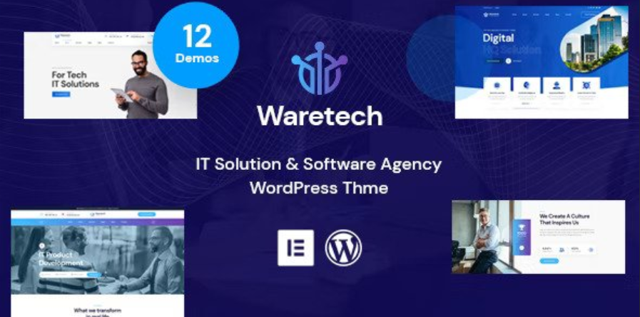 Waretech v1.0.9 – IT 解决方案和技术 WordPress 主题