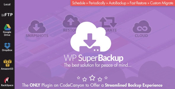 Super Backup & Clone v2.4破解版（已汉化） – WordPress数据备份迁移克隆插件