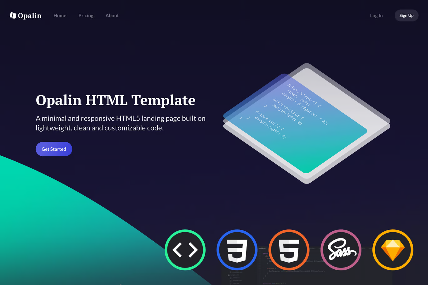 Opalin – Startup HTML Template 2024-12-01