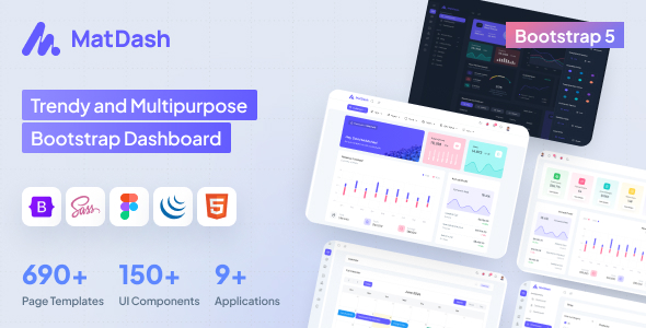 MatDash – Bootstrap Admin Template v1.0.0