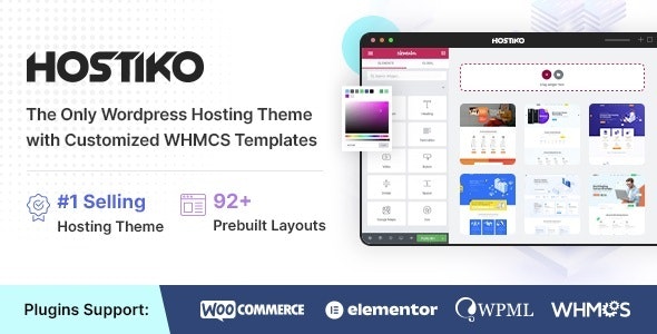 Hostiko v2.3.8 – 托管 WordPress 和 WHMCS 主题