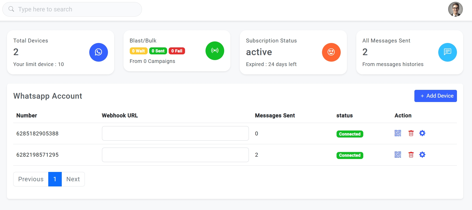 AI Integrated Wa Gateway v5.0.0 | Multi device BETA | MPWA MD ( Extended License )