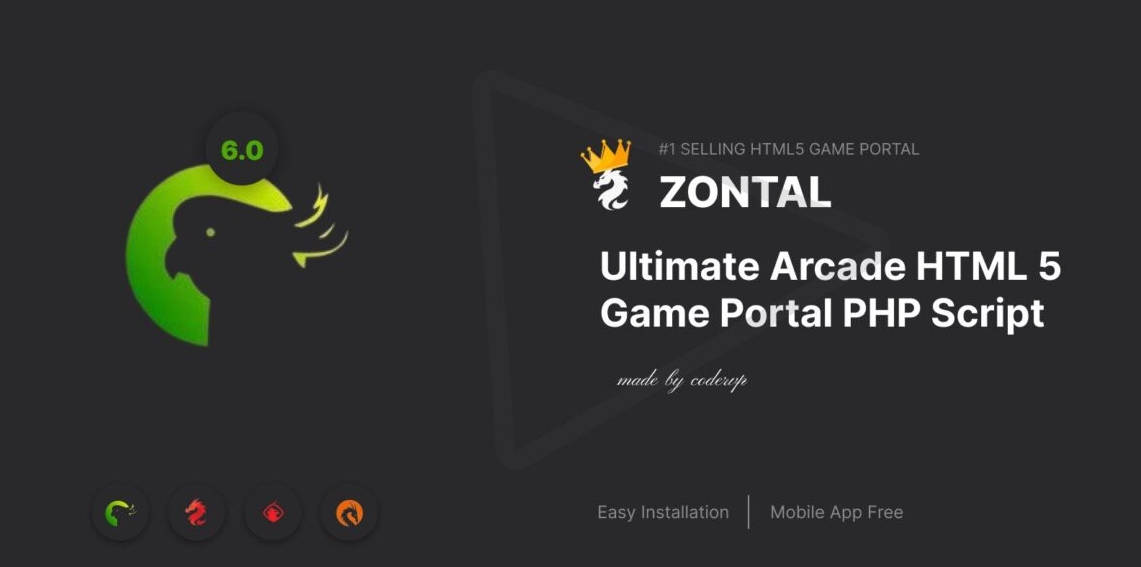 Poko Arcade HTML 5 Game Portal PHP Script (22 November 2024)