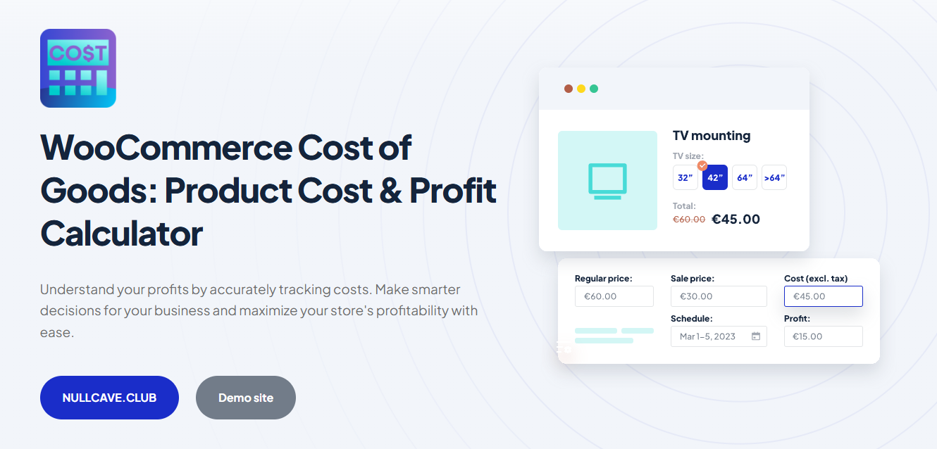 Cost of Goods: Product Cost & Profit Calculator for WooCommerce Pro v3.6.1