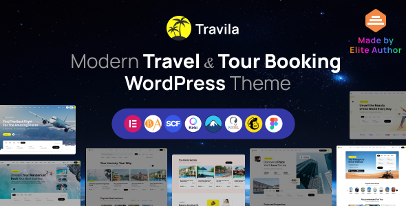 Travila v1.3 – 旅行预订 WordPress 主题