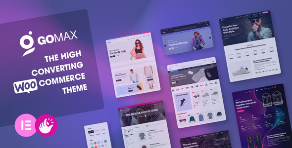 Gomax v1.0.5 – Elementor WooCommerce WordPress 主题