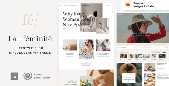 LaFeminite v10.2 – Personal Blog WordPress Theme