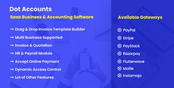 Dot Accounts v2.5 – SaaS 商业和会计软件