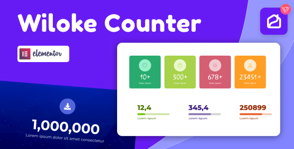 Wiloke Counter for Elementor v1.0.23